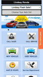 Mobile Screenshot of lindsayhonda.com